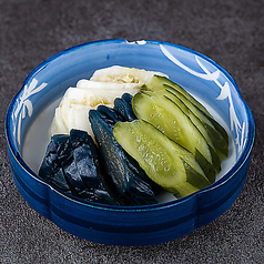 漬物盛り合わせ