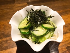 塩もみキュウリ