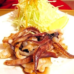 粗びきウインナー/イカゲソ塩焼き/イカゲソバター/山芋ステーキ