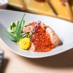 サーモンいくらの胡麻パッチョ