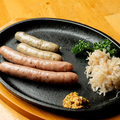 料理メニュー写真&nbsp;ソーセージの盛り合わせ