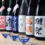 岡山の地酒を常時5種類以上ご用意。飲み比べても楽しい♪料理に合うお酒もご紹介いたします。