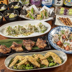 ３時間飲み放題 全8品4000円 博多鶏皮 太刀魚 スペアリブ はかた地どり手羽先 黒帯 コース 神屋流 博多道場 柏店 居酒屋 ホットペッパーグルメ