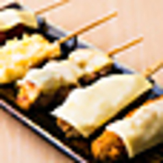 【チーズ系】チーズ天ぷら/やきとりチーズ/つくねチーズ/トマトチーズ