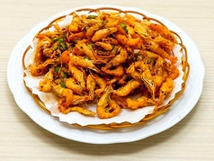 川味脆炸小河蝦／川海老四川風カリカリ揚げ