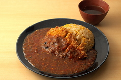 激辛麻婆とんかつ炒飯