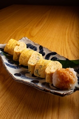 ずわい蟹の出汁巻玉子