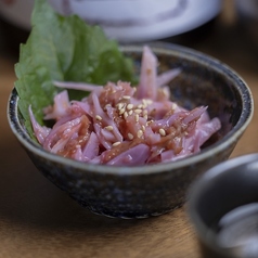 やげん軟骨の梅肉和え