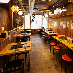 月島もんじゃ どんっ 上野店の雰囲気2