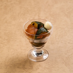 新鮮野菜モッツアレラの南仏風ラタトゥイユ