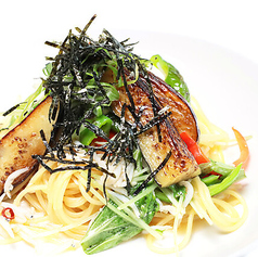 ● 京野菜としらすの和風パスタ