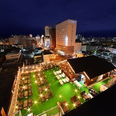 LC五稜郭ホテル別館屋上ビアガーデン　LCガーデン　函館の特集写真