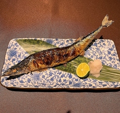 秋刀魚の炭火焼