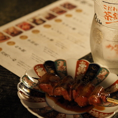 目の前で焼き上げる炭火焼鳥の醍醐味