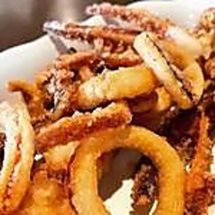 するめイカの唐揚げ