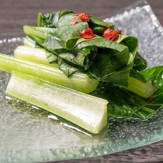 青梗菜の柚子胡椒浸し