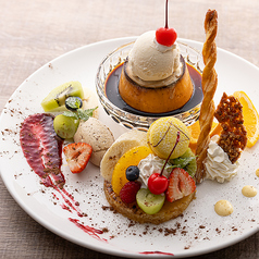 イグナイトの濃い味プリンアラモード