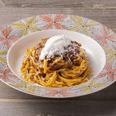 知多牛のボロネーゼパスタ