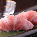料理メニュー写真&nbsp;トロの握り鮨