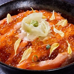 サーモン・イクラ丼 