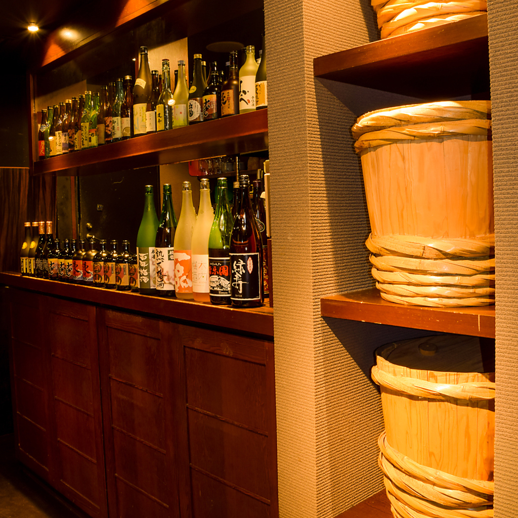 茨城の食材をふんだんに使用し茨城の笠間焼の器で落ち着いた空間でお料理がお楽しみ頂けます