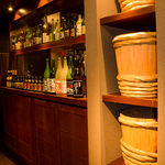 茨城の食材をふんだんに使用し茨城の笠間焼の器で落ち着いた空間でお料理がお楽しみ頂けます