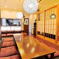 16名様から最大25名様まで店内貸切が可能です。接待や御食事会、歓送迎会など、さまざまな宴会に利用しやすい空間とメニューです。飲み放題付きのコースもご用意しており、心ゆくまで美味しい料理とお酒を楽しむことができます。詳細はお店までお問い合わせください。