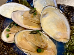 白貝の酒蒸し