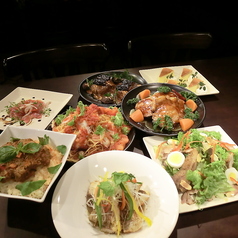 創作cafe diningてっぱんやのコース写真