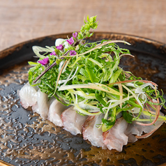 鯛てっさ ~トリュフポン酢~