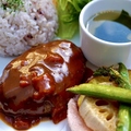 料理メニュー写真&nbsp;王道あめいろハンバーグ[ライス＆スープ付]