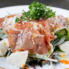 生ハム ハモンセラーノのブーケサラダ