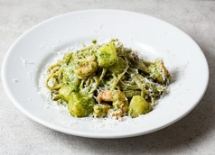 海老とジャガイモのジェノヴェーゼ リングイネ