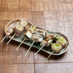 博多野菜巻き串　饗（もてなし）の写真2