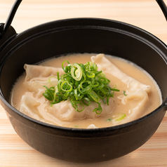 おでん出汁で食べる炊き餃子