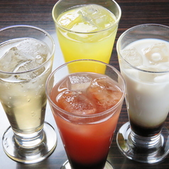 ドリンクは驚きのラインナップをご用意しております！