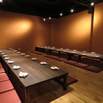 ≪2階の宴会席≫少人数からOKです！最大70名様までご利用頂けます！