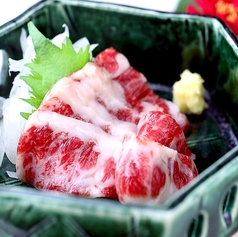 馬刺し（霜降り　50ｇ）