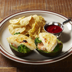 アボカドとシュリンプのグラタン仕立て
