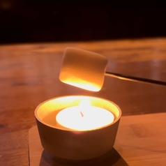 炙りマシュマロのスモア　チョコフォンデュ