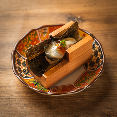 「生」牡蠣ポン酢ジュレのスシ 