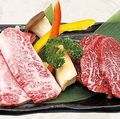 料理メニュー写真&nbsp;黒毛和牛2種盛り