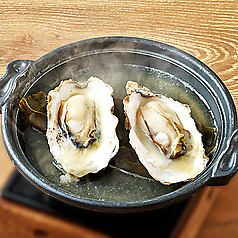 石巻湾産　牡蠣の地酒蒸し