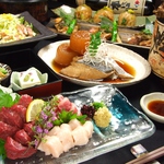 珍しい馬・鹿料理や京素材の創作料理が大人気!!コースは5500円～!!＋500円で120分飲み放題!!