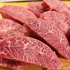 和牛ミスジの炭火焼き