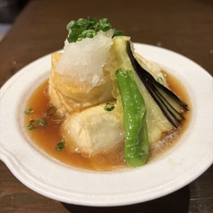 揚げ出し豆腐(北海道昆布だし仕立て)