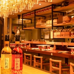 店内にはおしゃれなワインがいっぱい☆