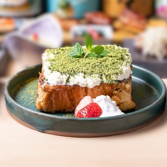 とろとろふわふわ 抹茶ティラミスフレンチトースト