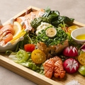 料理メニュー写真&nbsp;サーモンカルパッチョ盛り合わせ