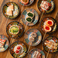 野菜巻き×地鶏×釜飯　難波とんぼ別館の特集写真